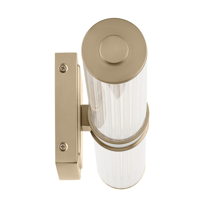 Kichler 55196CPZLED LED Linear Bath, Champagne Bronze