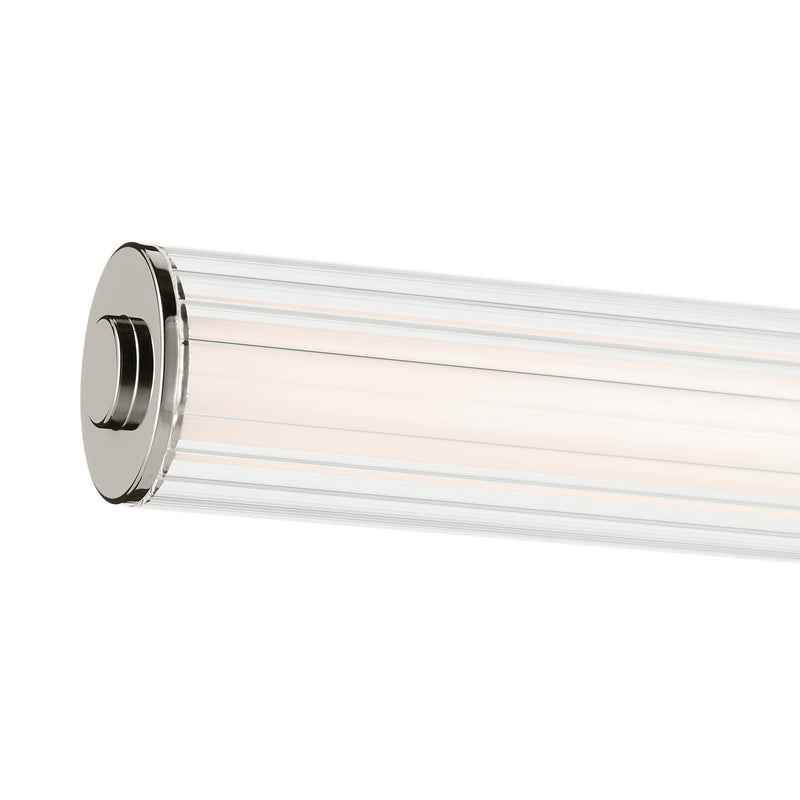 Kichler 55196PNLED LED Linear Bath, Polished Nickel