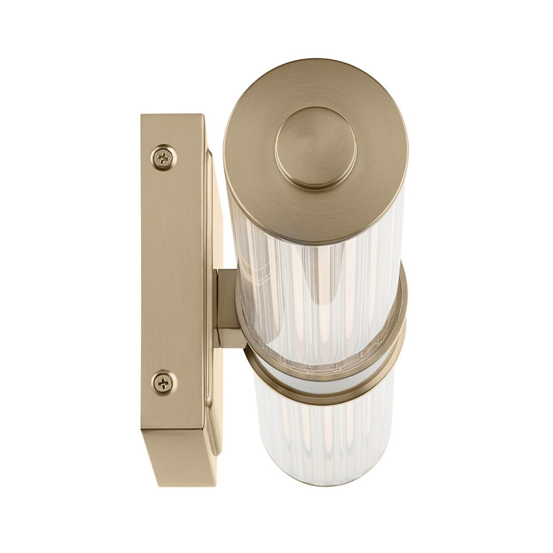 Kichler 55195CPZLED LED Bath Bar, Champagne Bronze