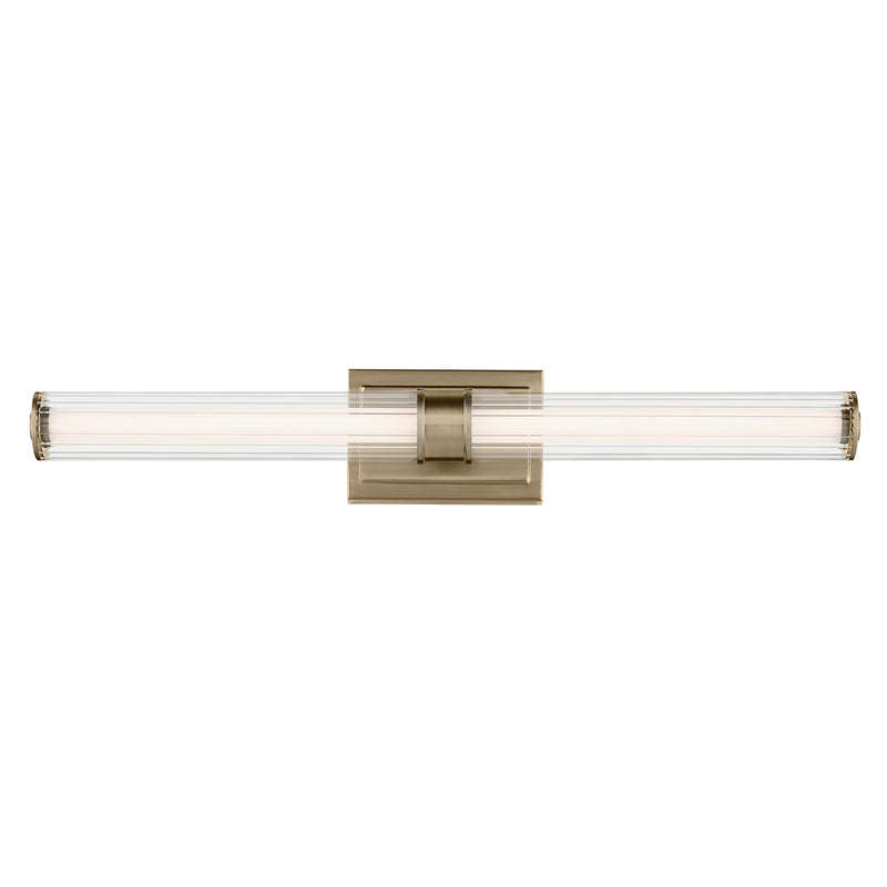 Kichler 55197CPZLED LED Linear Bath, Champagne Bronze