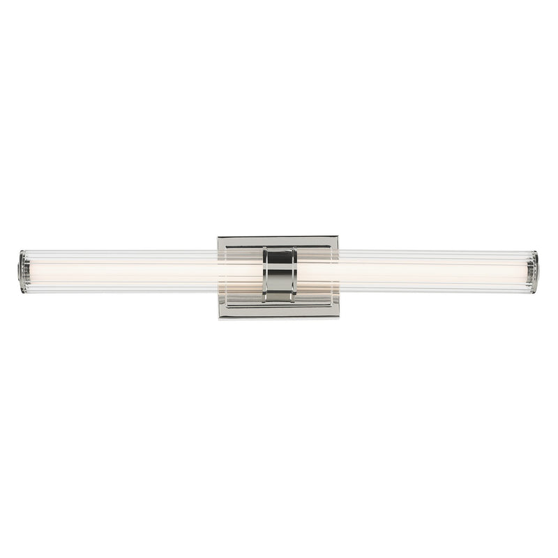 Kichler 55197PNLED LED Linear Bath, Polished Nickel