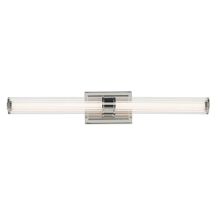 Kichler 55197PNLED LED Linear Bath, Polished Nickel