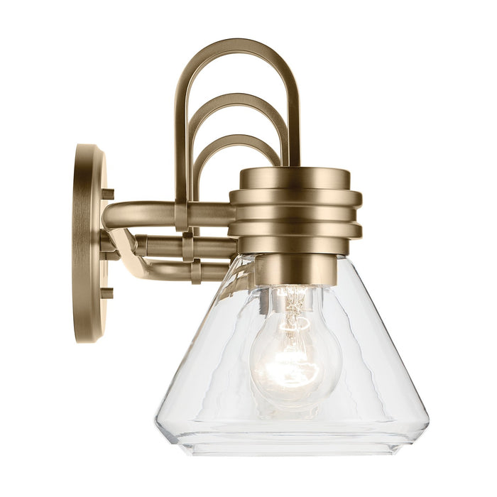 Kichler 55155CPZCLR Three Light Bath, Champagne Bronze