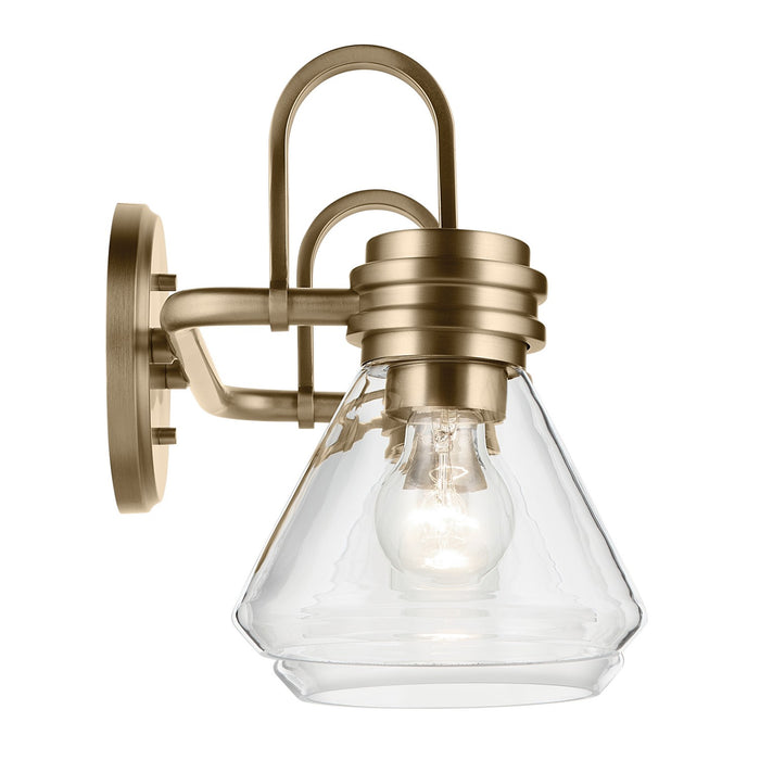 Kichler 55154CPZCLR Two Light Bath, Champagne Bronze