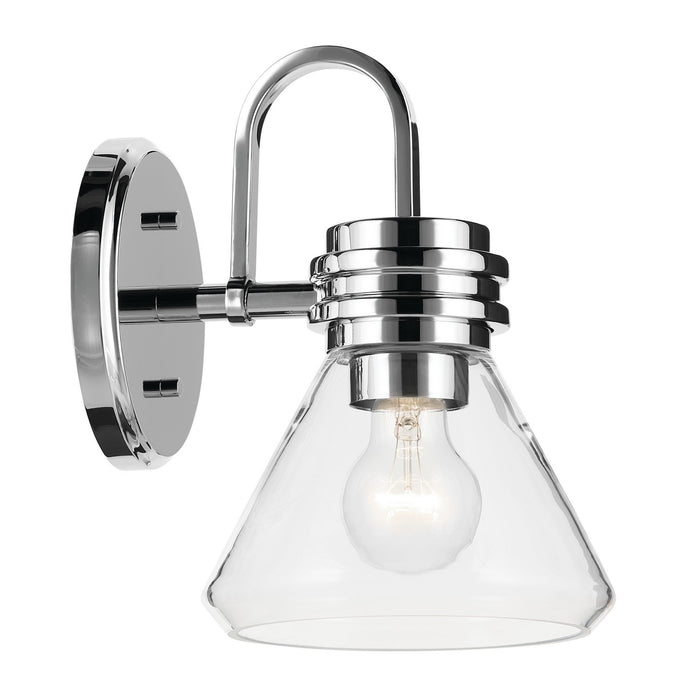 Kichler 55153CHCLR One Light Wall Sconce, Chrome