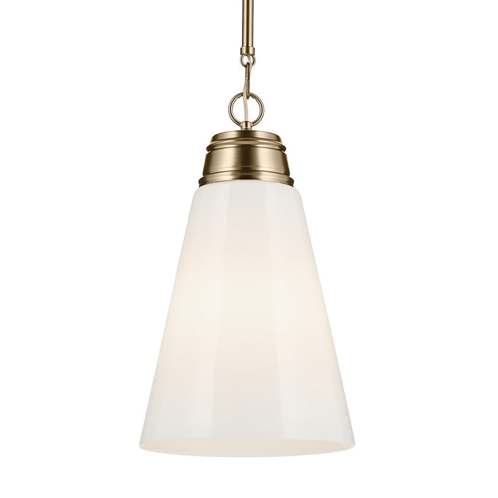 Kichler 52661CPZ One Light Pendant, Champagne Bronze