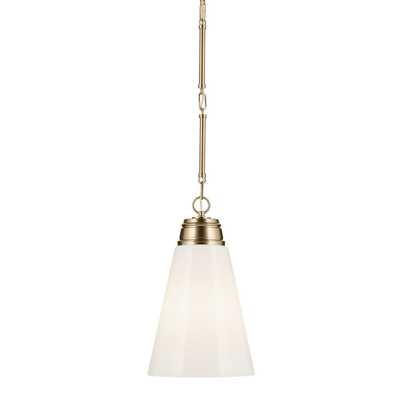 Kichler 52661CPZ One Light Pendant, Champagne Bronze