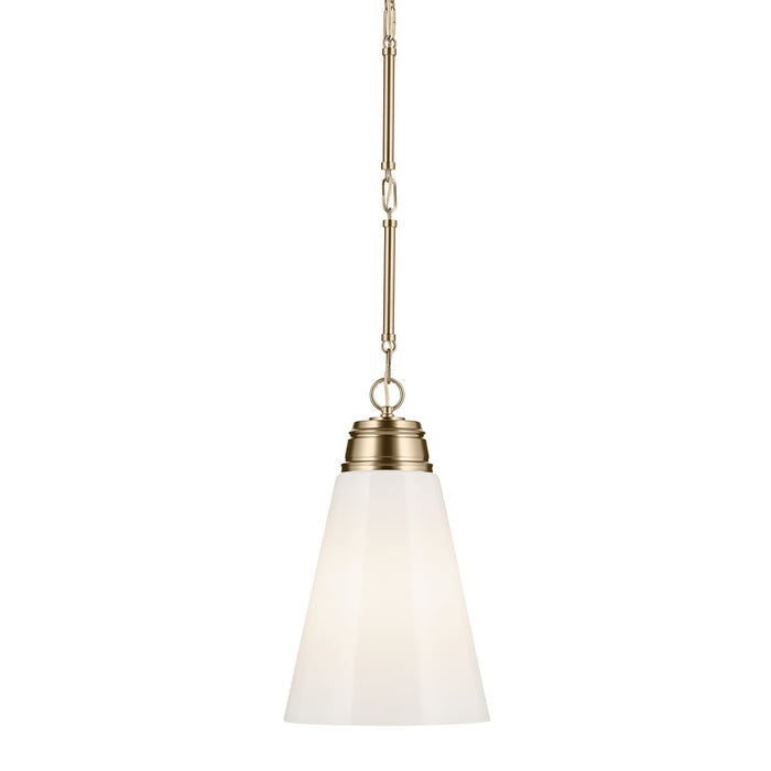Kichler 52661CPZ One Light Pendant, Champagne Bronze