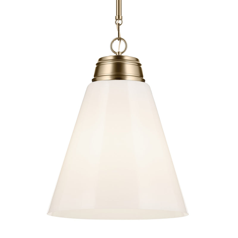 Kichler 52662CPZ One Light Pendant, Champagne Bronze