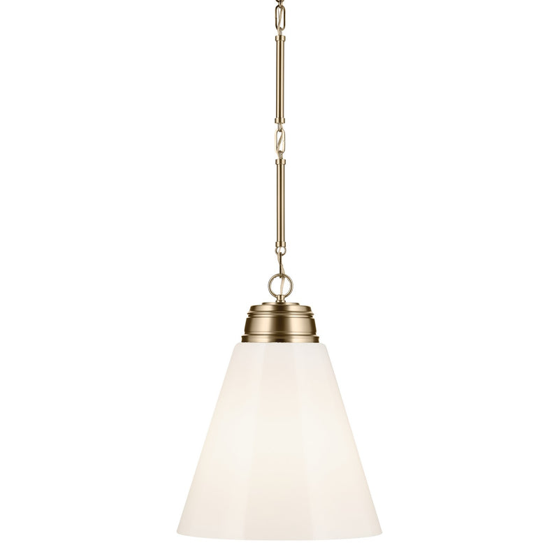 Kichler 52662CPZ One Light Pendant, Champagne Bronze