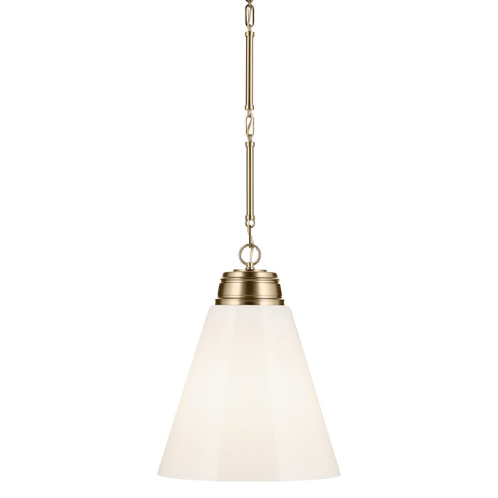 Kichler 52662CPZ One Light Pendant, Champagne Bronze