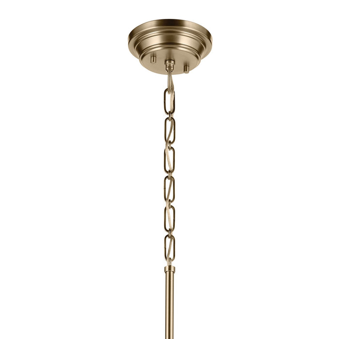 Kichler 52662CPZCLR One Light Pendant, Champagne Bronze