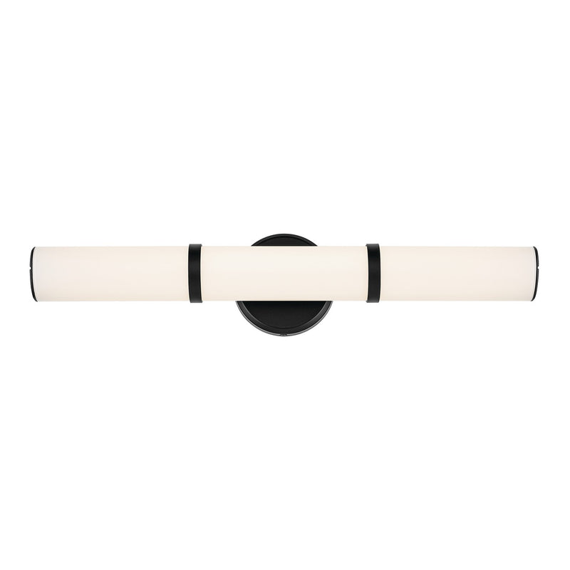 Kichler 55188BKLED LED Linear Bath, Black