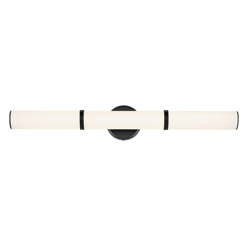 Kichler 55189BKLED LED Linear Bath, Black