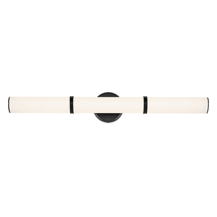 Kichler 55189BKLED LED Linear Bath, Black