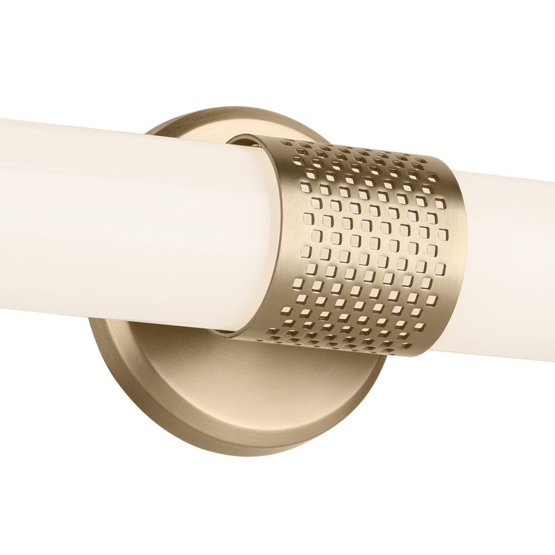 Kichler 55192CPZLED LED Linear Bath, Champagne Bronze