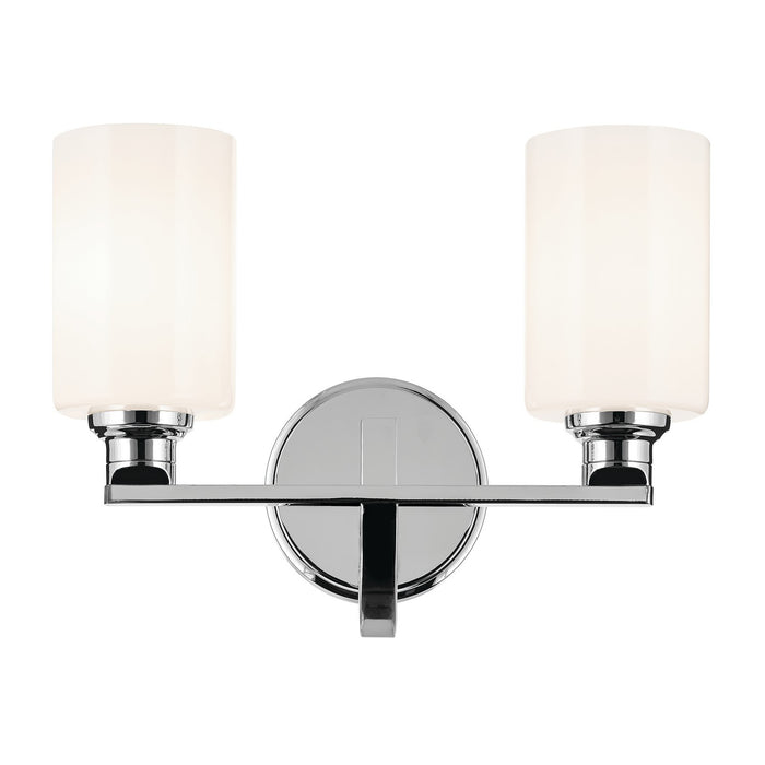 Kichler 55225CH Two Light Bath, Chrome
