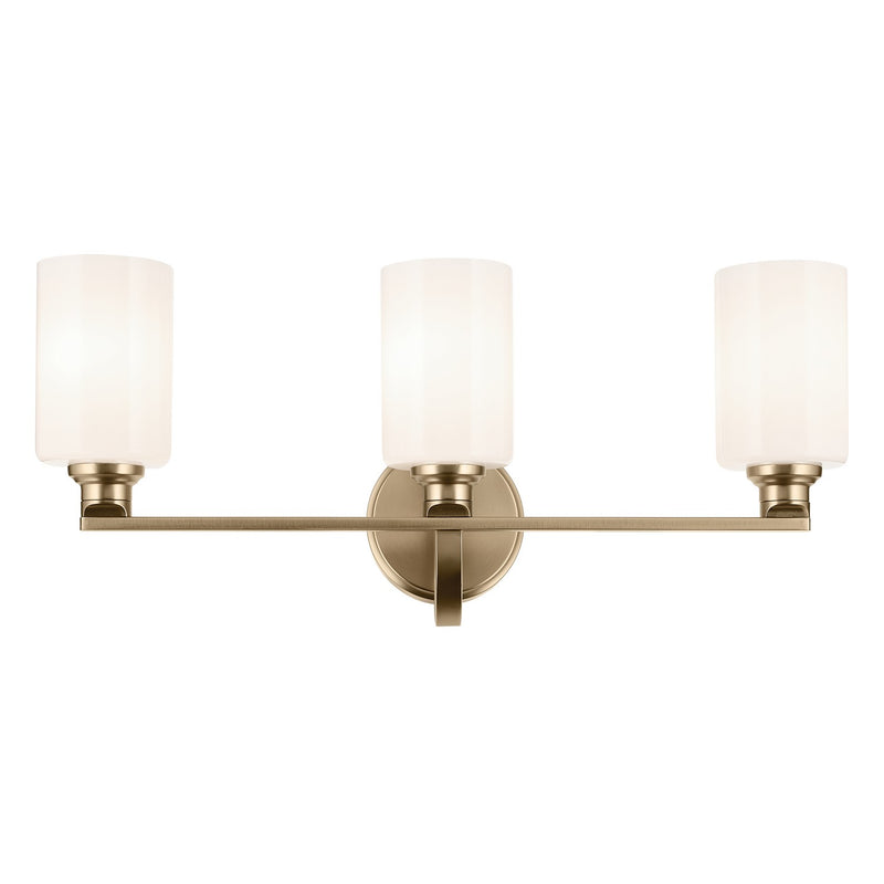 Kichler 55226CPZ Three Light Bath, Champagne Bronze