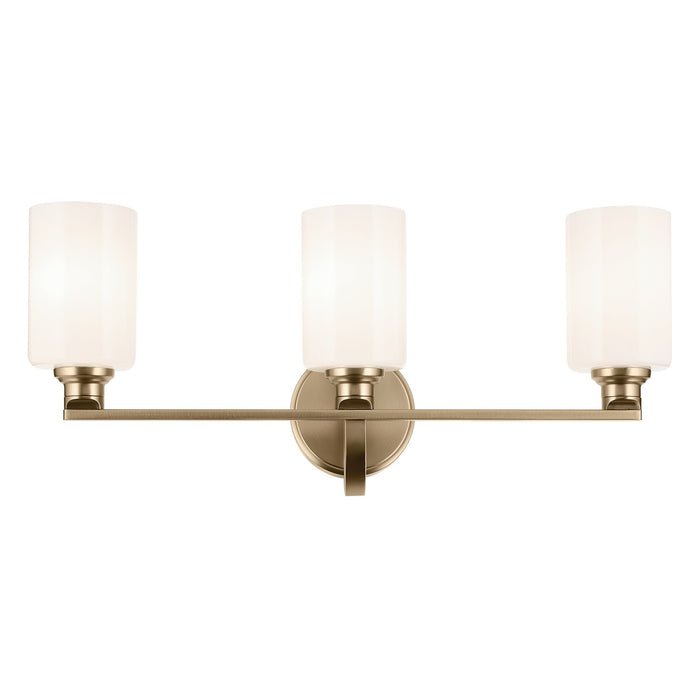 Kichler 55226CPZ Three Light Bath, Champagne Bronze
