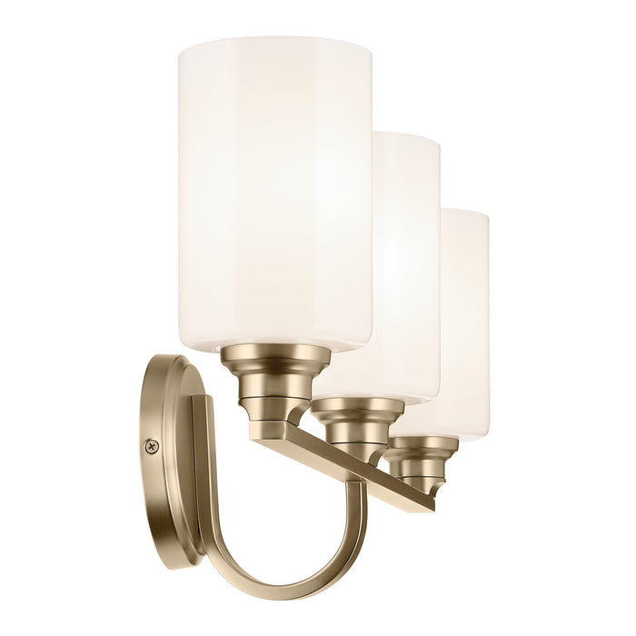 Kichler 55226CPZ Three Light Bath, Champagne Bronze