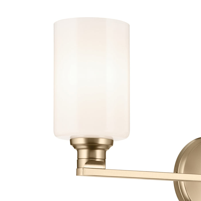 Kichler 55226CPZ Three Light Bath, Champagne Bronze