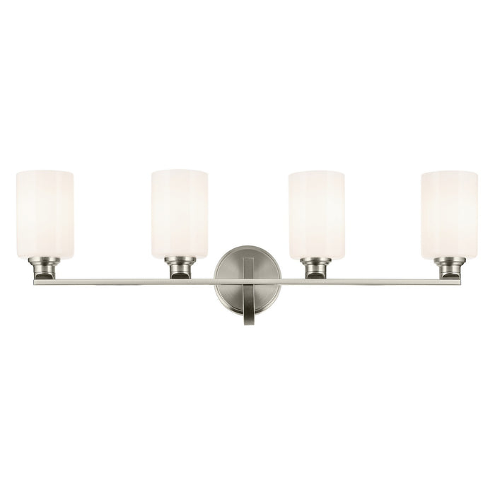 Kichler 55227NI Four Light Bath, Brushed Nickel