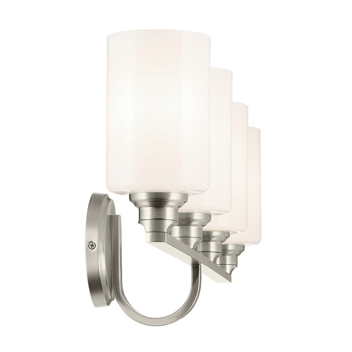 Kichler 55227NI Four Light Bath, Brushed Nickel