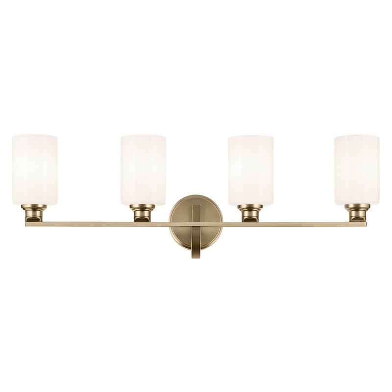 Kichler 55227CPZ Four Light Bath, Champagne Bronze