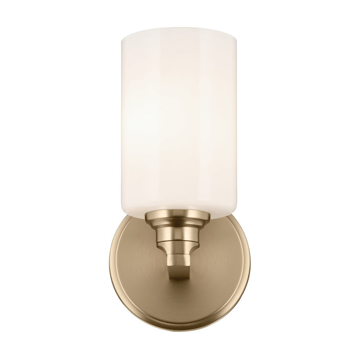 Kichler 55224CPZ One Light Wall Sconce, Champagne Bronze