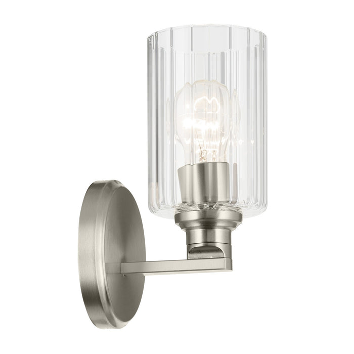 Kichler 55224NIFLU One Light Wall Sconce, Brushed Nickel
