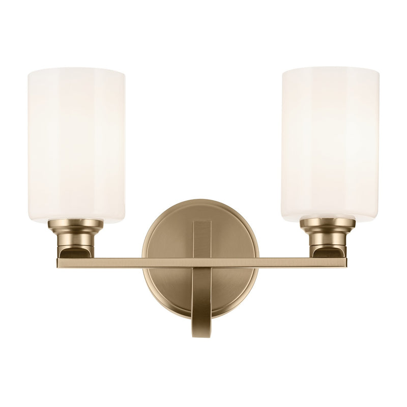 Kichler 55225CPZ Two Light Bath, Champagne Bronze