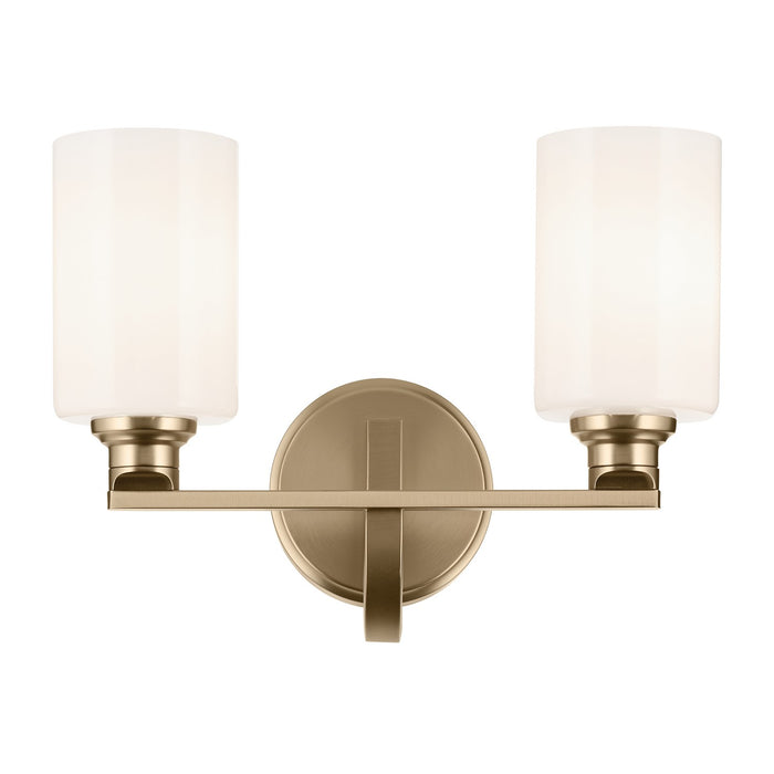 Kichler 55225CPZ Two Light Bath, Champagne Bronze