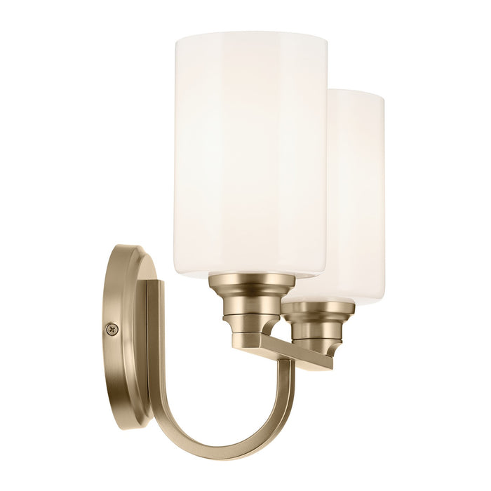 Kichler 55225CPZ Two Light Bath, Champagne Bronze
