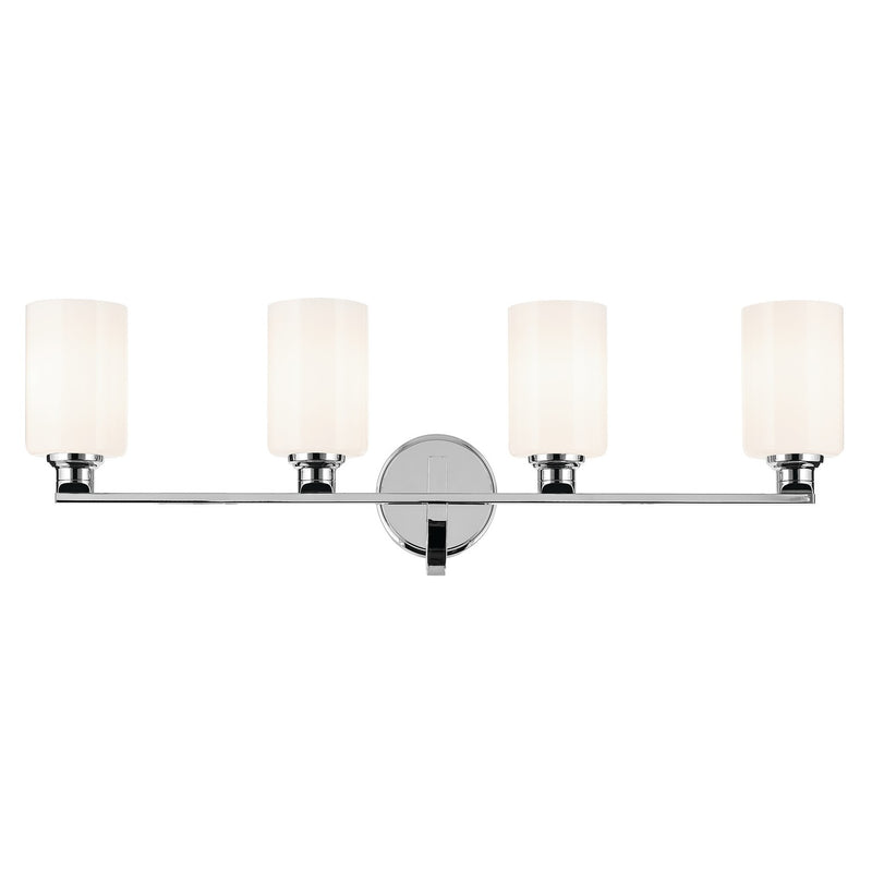 Kichler 55227CH Four Light Bath, Chrome