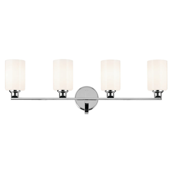 Kichler 55227CH Four Light Bath, Chrome