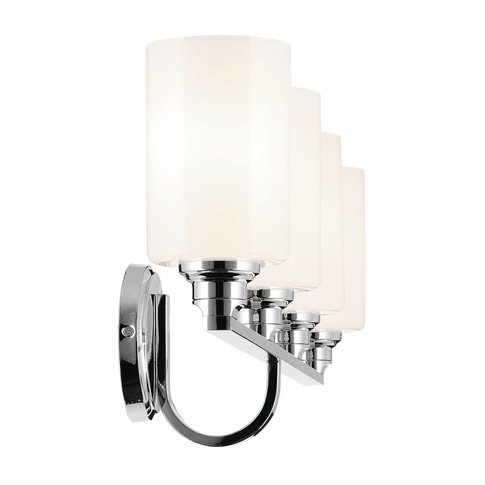 Kichler 55227CH Four Light Bath, Chrome
