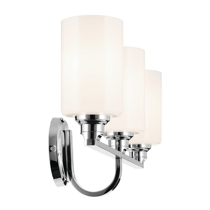 Kichler 55226CH Three Light Bath, Chrome