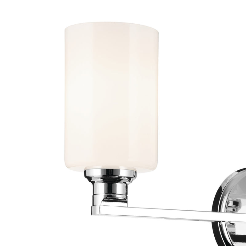 Kichler 55226CH Three Light Bath, Chrome