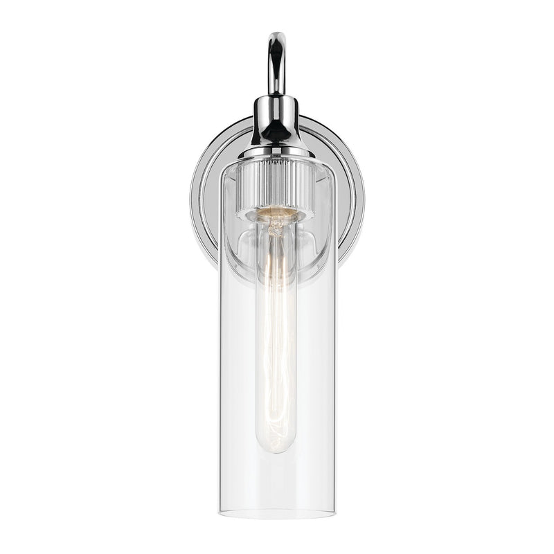 Kichler 55209CH One Light Wall Sconce, Chrome