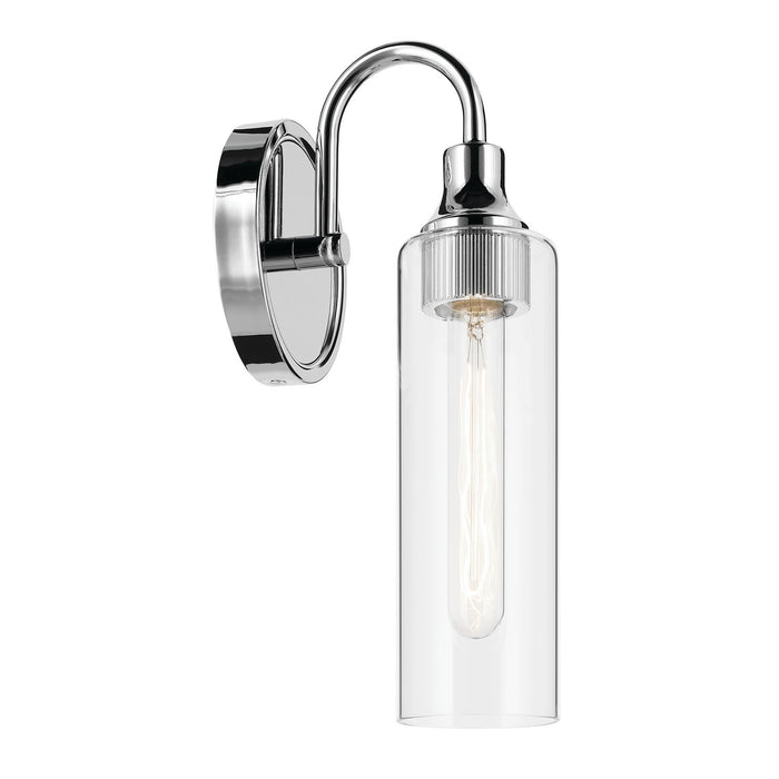 Kichler 55209CH One Light Wall Sconce, Chrome