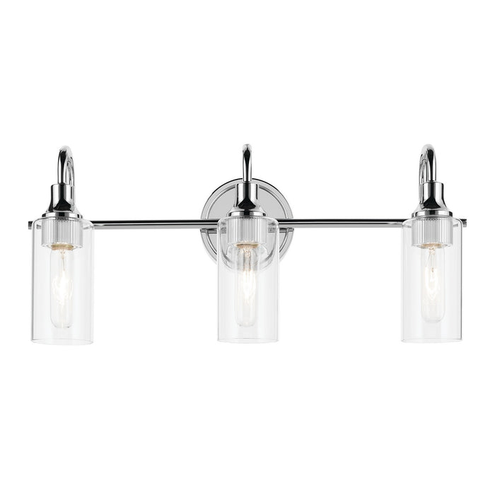 Kichler 55211CH Three Light Bath, Chrome