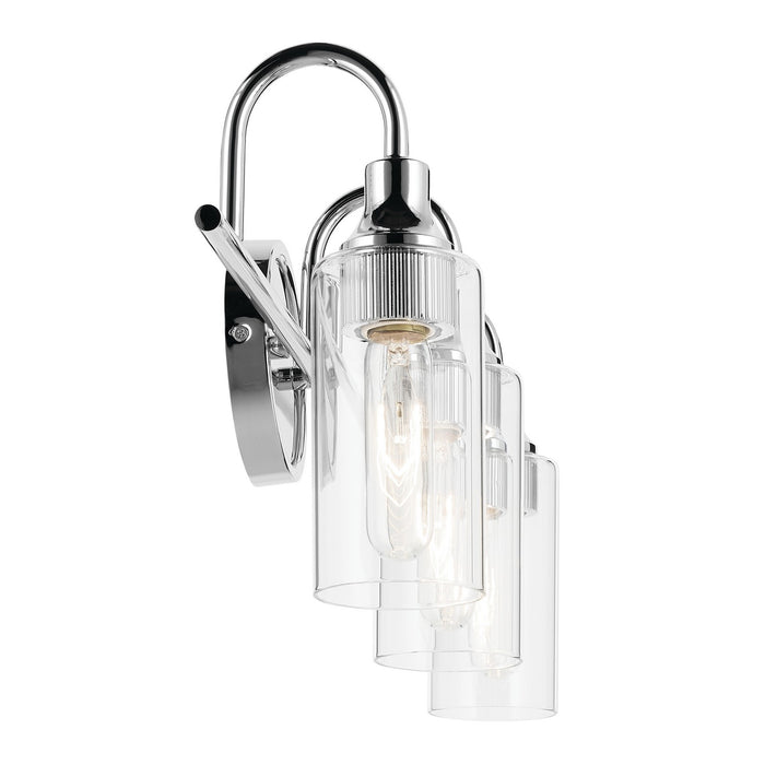 Kichler 55211CH Three Light Bath, Chrome