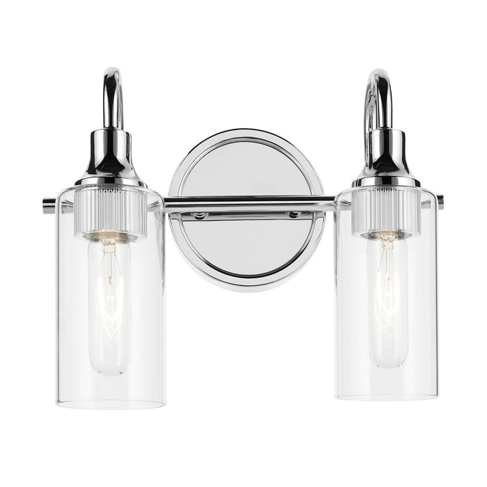 Kichler 55210CH Two Light Bath, Chrome