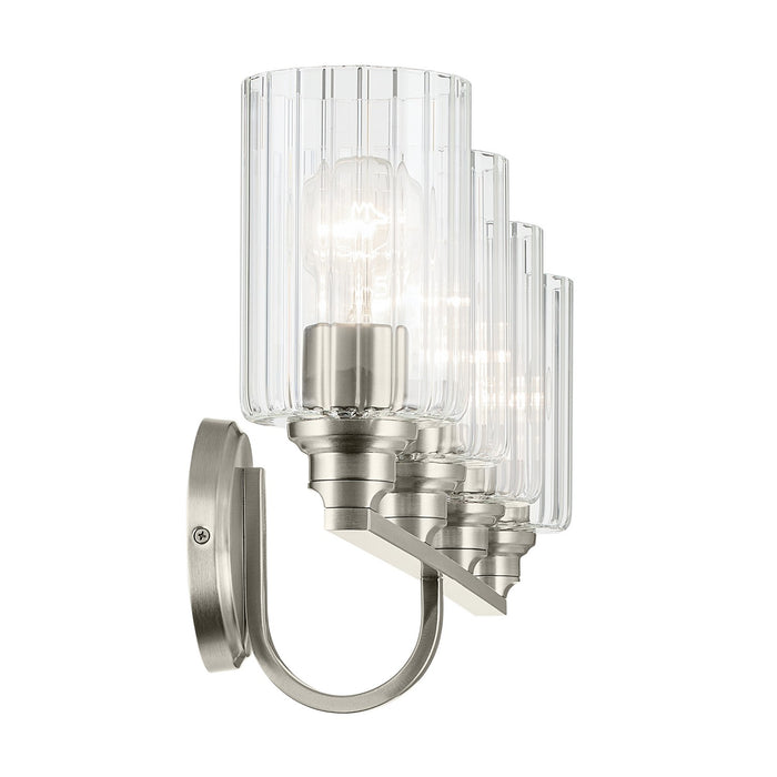 Kichler 55227NIFLU Four Light Bath, Brushed Nickel