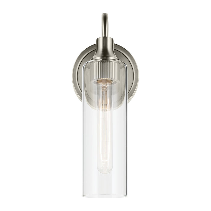 Kichler 55209NI One Light Wall Sconce, Brushed Nickel