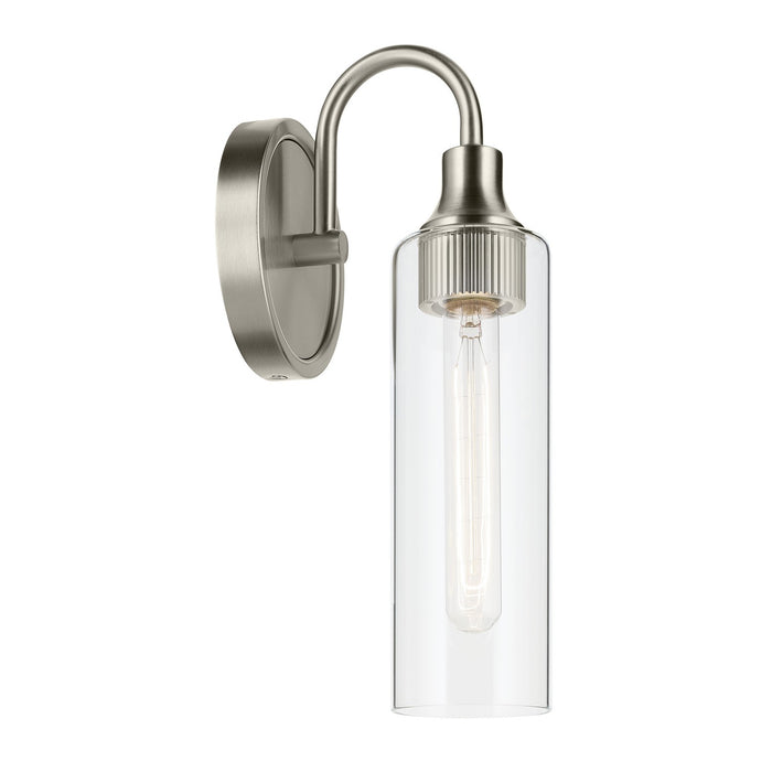 Kichler 55209NI One Light Wall Sconce, Brushed Nickel