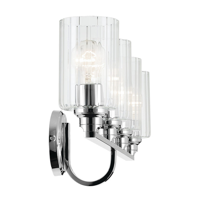 Kichler 55227CHFLU Four Light Bath, Chrome