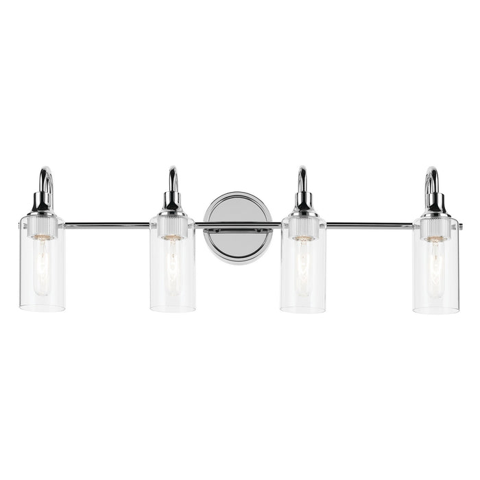Kichler 55212CH Four Light Bath, Chrome