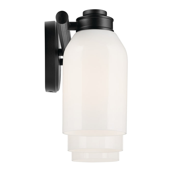 Kichler 55202BK Three Light Bath, Black