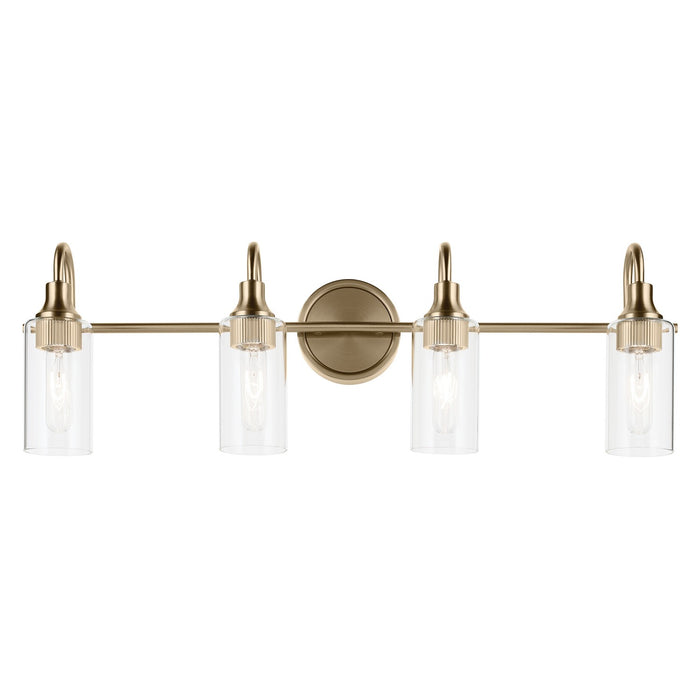 Kichler 55212CPZ Four Light Bath, Champagne Bronze